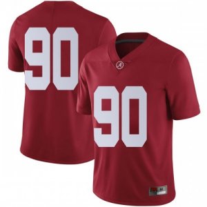 Men's Alabama Crimson Tide #90 Stephon Wynn Jr. Crimson Limited NCAA College Football Jersey 2403QVDI1